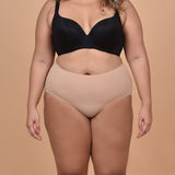 jay seamless boyleg panty - brown
