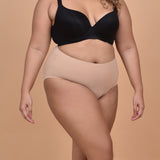 jay seamless boyleg panty - brown