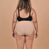 jay seamless boyleg panty - brown