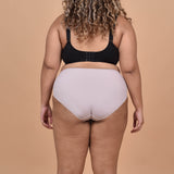 floral lace trimmed boyleg panty plus
