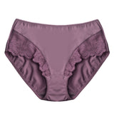 drop v lace trimmed boyleg panty plus