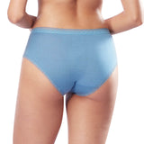 scallop trimmed boyleg panty