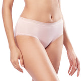 scallop trimmed boyleg panty