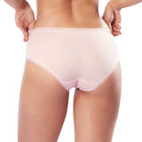 scallop trimmed boyleg panty