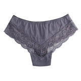 darlene v-lace trimmed mid waist boyleg panty