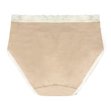 devon soft boyleg panty with contrast lace hem