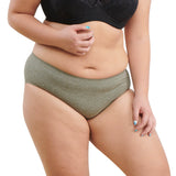full coverage knitted boyleg panty