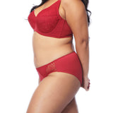 rivera symmetrical lace high cut boyleg panty