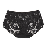 daisy see through floral lace panty