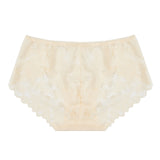 daisy see through floral lace panty