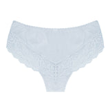 britta paneled lace boyleg panty