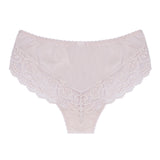 britta paneled lace boyleg panty