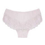 britta paneled lace boyleg panty