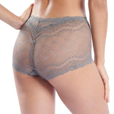ballina geometric lace boyleg panty