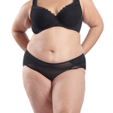 rysa ripple lace and stripes panty