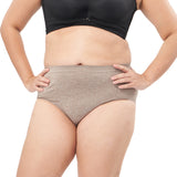 full coverage high waist knitted boyleg panty