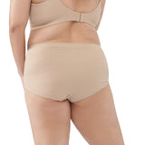 full coverage high waist knitted boyleg panty
