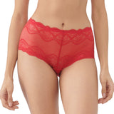 floral full lace boyleg panty