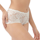 floral lace boyleg panty