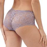 floral lace boyleg panty