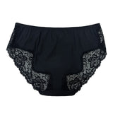 brooke floral lace paneled boyshort panty