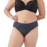 medium coverage mid rise knitted boyleg panty