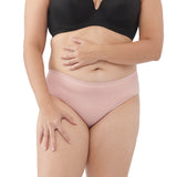 medium coverage mid rise knitted boyleg panty