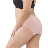 medium coverage mid rise knitted boyleg panty