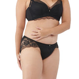 alena drop lace mid waist boyleg panty