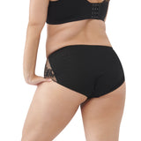 alena drop lace mid waist boyleg panty