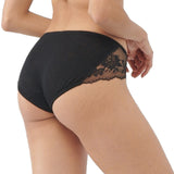 alena drop lace mid waist boyleg panty