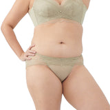 alena drop lace mid waist boyleg panty