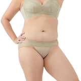 alena drop lace mid waist boyleg panty