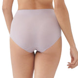 mid coverage  waist knitted boyleg panty