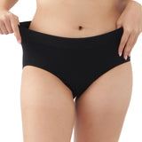 v-embossed knitted boyleg panty