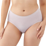 v-embossed knitted boyleg panty