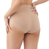 symmetric embossed knitted boyleg panty