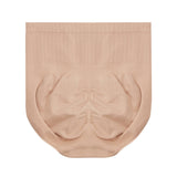 symmetric embossed knitted boyleg panty