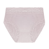 super soft lacey trimmed boyleg panty