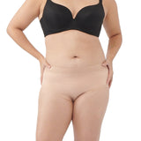 super soft lacey trimmed boyleg panty