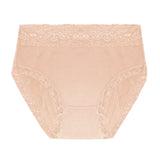 super soft lacey trimmed boyleg panty