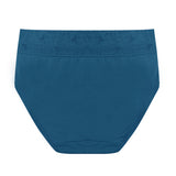 modal lace trimmed boyshort panty