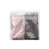 lace trimmed mid waist panty (pack of 2)
