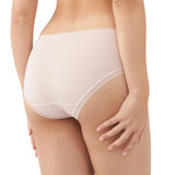 lace trimmed mid waist panty (pack of 2)
