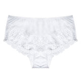 floral lacey boyleg panty - assorted colours