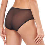 connie concentric lace paneled boyleg panty