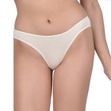 basic low-rise cotton spandex bikini panty
