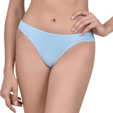 basic low-rise cotton spandex bikini panty