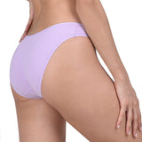 basic low-rise cotton spandex bikini panty