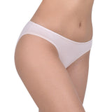 basic low-rise cotton spandex bikini panty